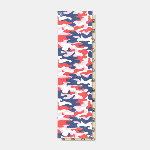 Шкурка для скейтборда dipGrip Camo Tricolor